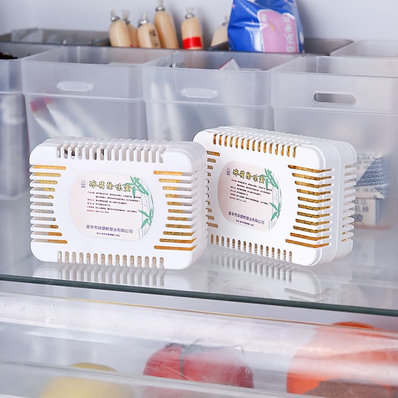 Cross-border Refrigerator Deodorizer Odor Removal, Sterilizing, Disinfecting, Deodorizing Freshener for Home Use with Bamboo Charcoal Bag