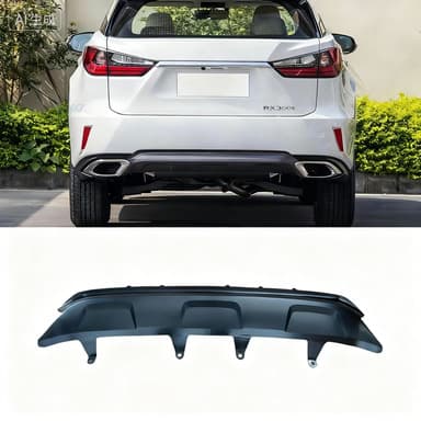 Compatible with Lexus RX 2016+ rear bumper under guard 52108-48010.