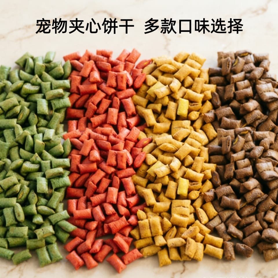 Cat Biscuits with Codfish Filling, Pet Snacks, Small Fish Biscuits, Cat Strips, Cat Grass Pellets, Teeth-Cleaning Nutrition