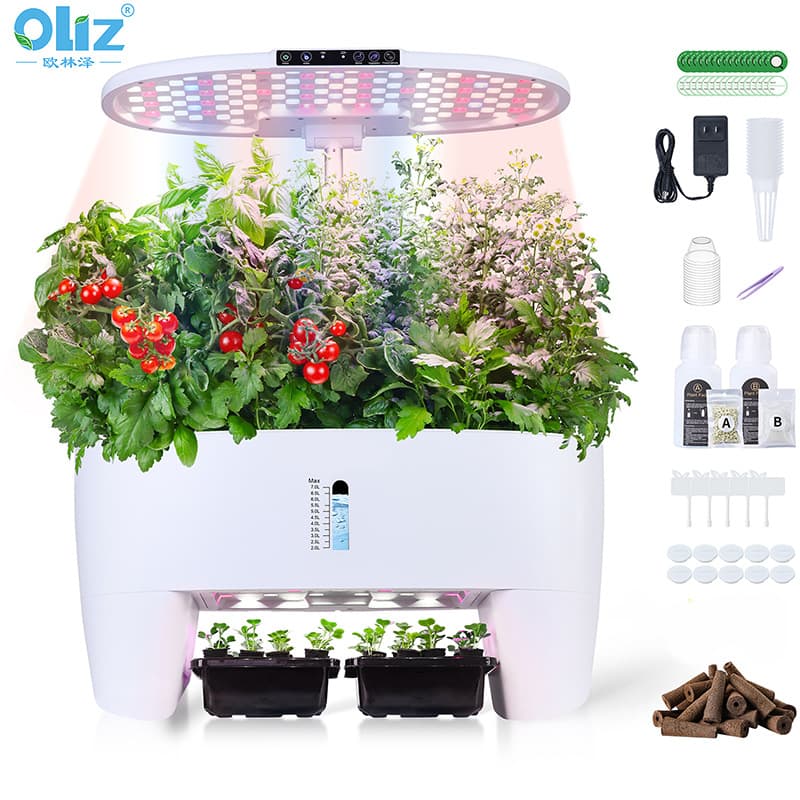 Smart Hydroponic Planting Machine Indoor Multi-Function Seedling Growth Light Supplement Water Cultivation Plant Maker