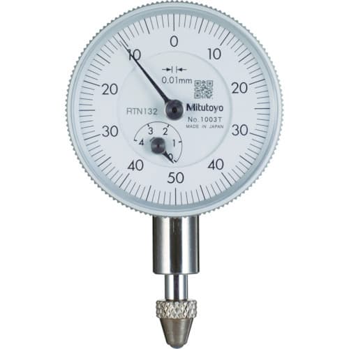 Mitutoyo Mini Dial Indicator 1003TB, Measuring Range 0~4mm