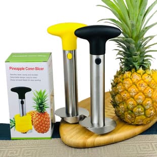 Pineapple Peeler, Pineapple Corer, Pineapple Slicer, Pineapple Knife, Core Remover, Fruit Core Separator