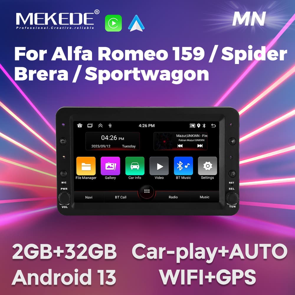 For Alfa Romeo 159 Spider Brera Sport Android Navigation