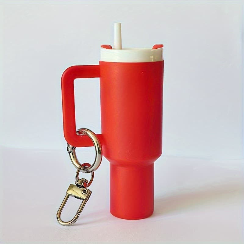 Cross-border New Product Stanley Cup Keychain Keyring Holder for Lip Balm Backpack Hanging