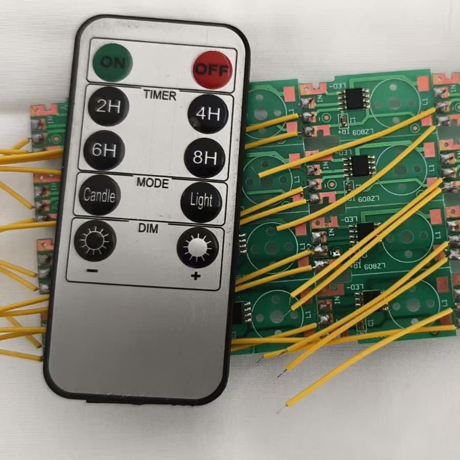 Ten-Key Swing Candle Light Circuit Board