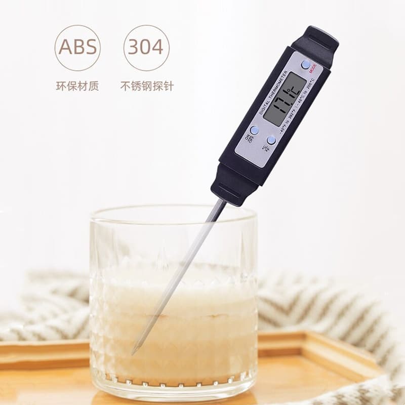 New Kitchen Food BBQ Thermometer, Baking Liquid Water Temperature Gauge with Air Conditioning Vent Measurement, Wholesale TP600