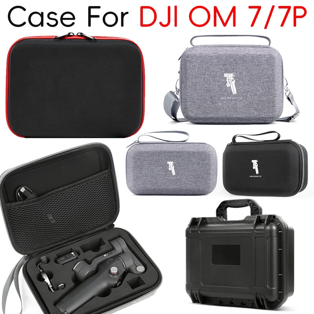 New DJI Osmo Mobile 7 Handheld Stabilizer Storage Bag Large Crane OM 7P Box Mobile 6 Storage Bag Durable Protective Case