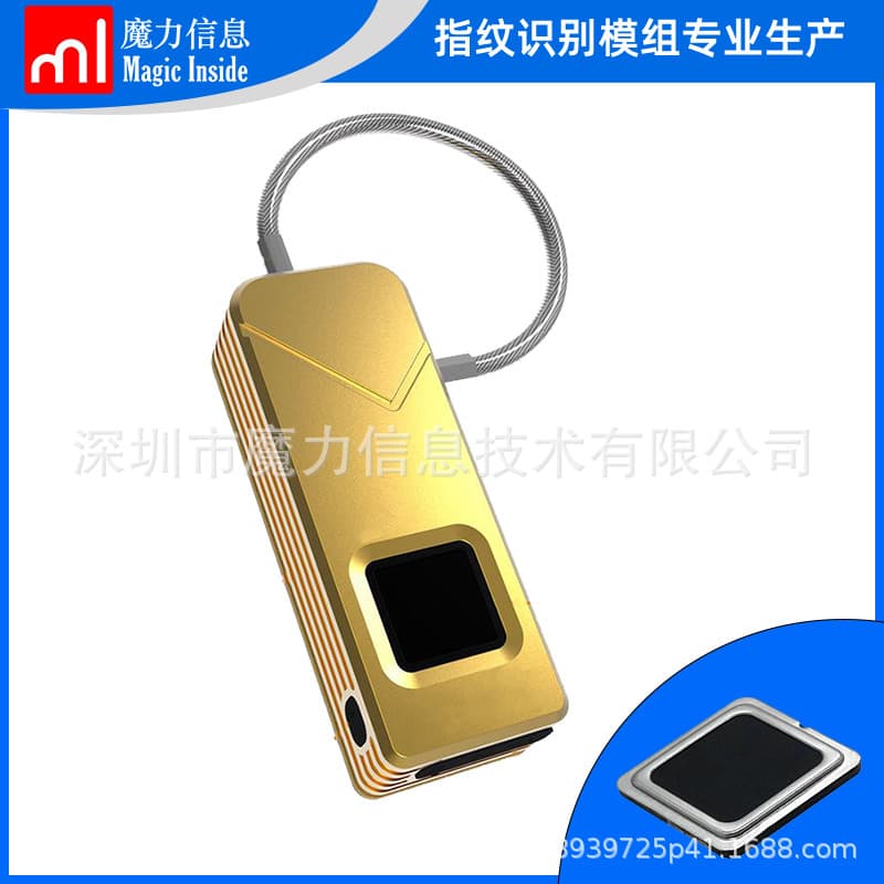 Smart fingerprint padlock magic fingerprint module module fingerprint head 030 semiconductor sensor security lock
