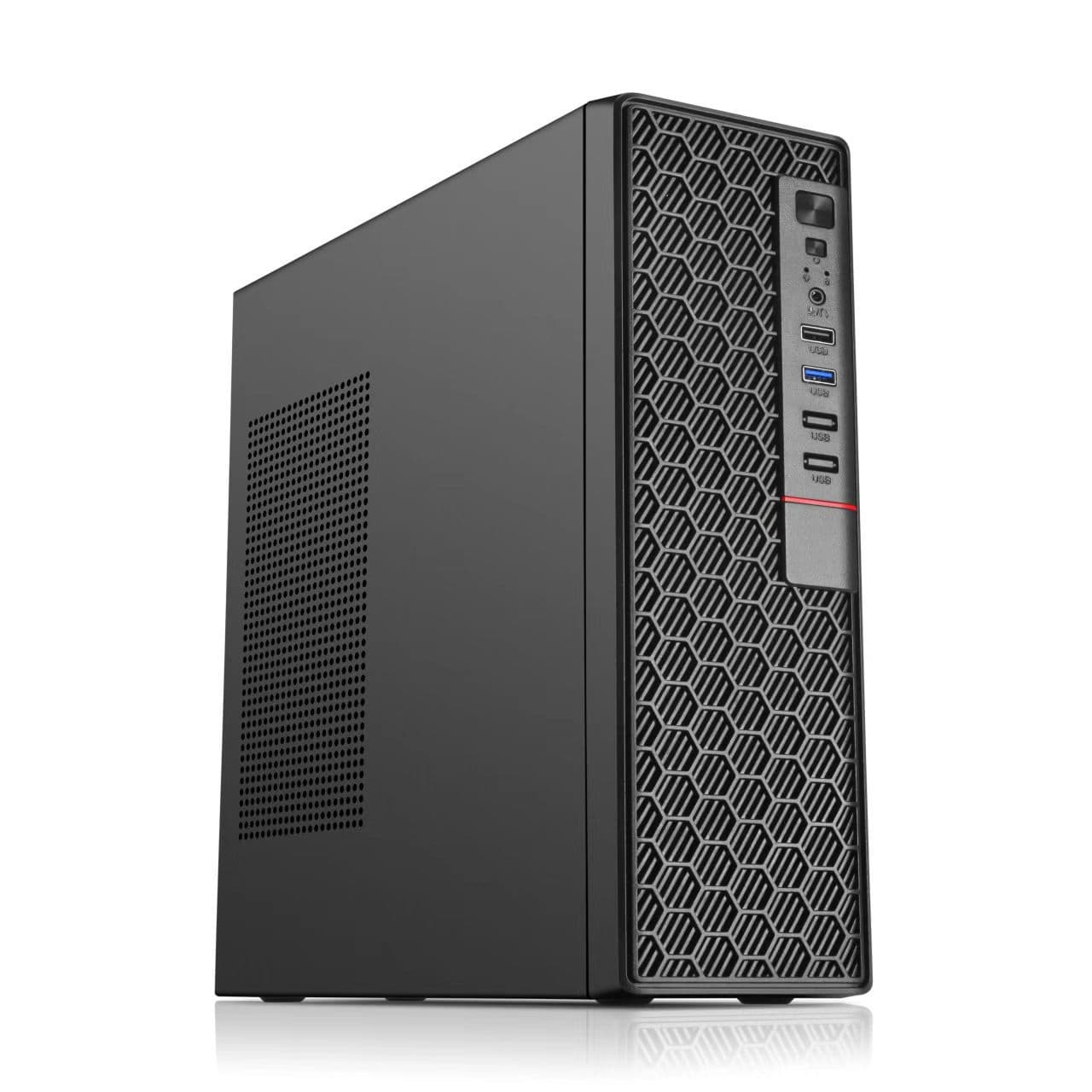 Mini desktop computer main case MATX compact desktop horizontal TFX power supply small case supports half-height graphics card