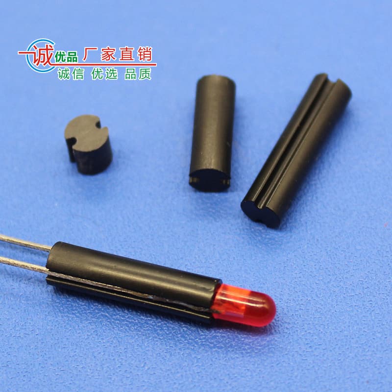Recommended factory 3mm dual-groove spacer solid slotted black dual-groove LED isolation post lamp holder lamp post LED4D