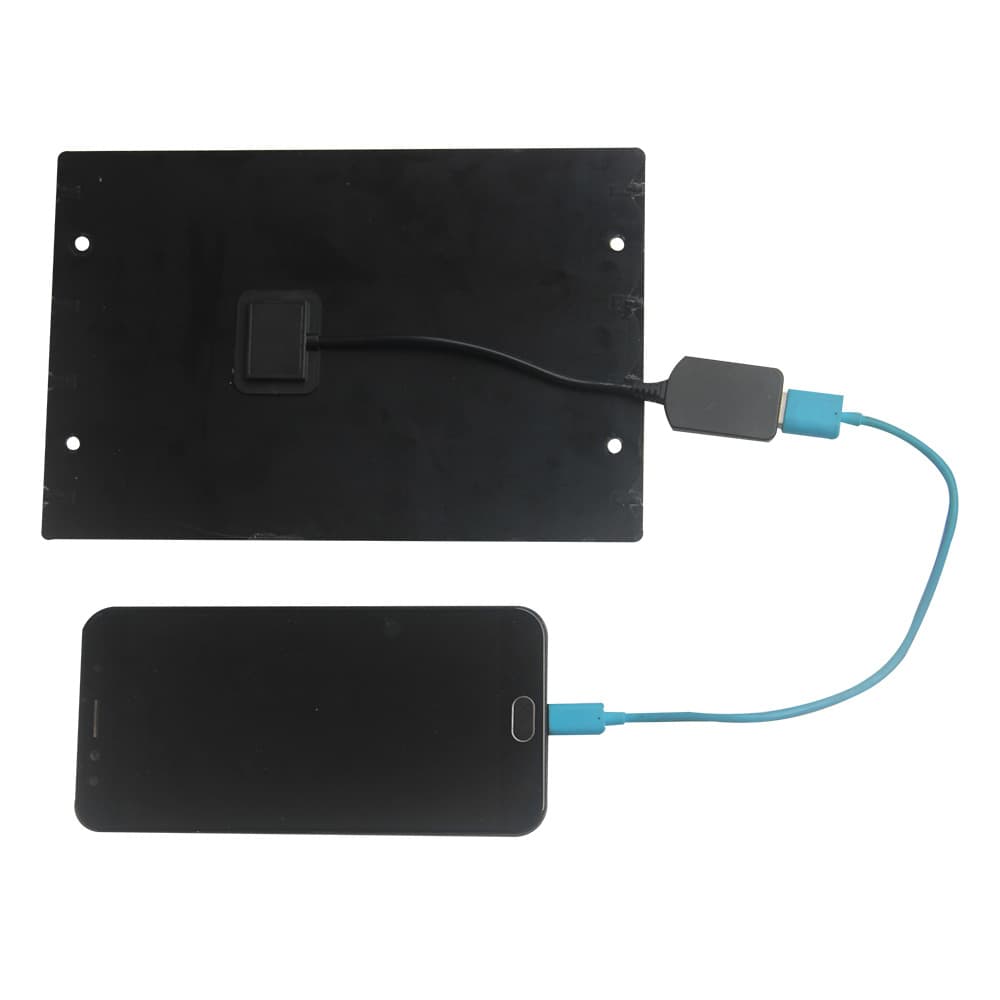 7W 5V ETFE Solar Panel Charger for Mobile Power Banks, Charging 3.7V-5V Batteries