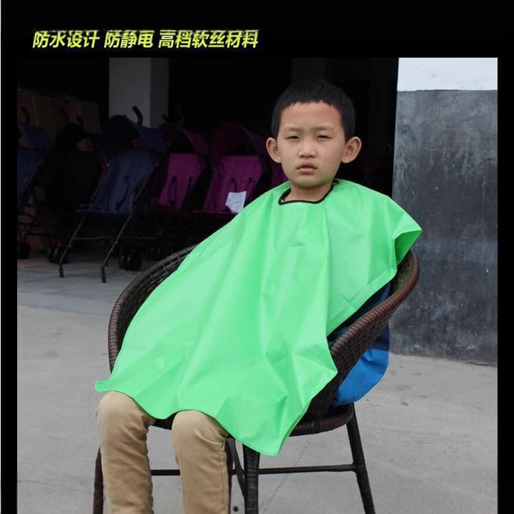 Wholesale Children's Hair Cloth, Kids Haircut Apron Bib, Waterproof Children's Haircut Bib, Barber Cape