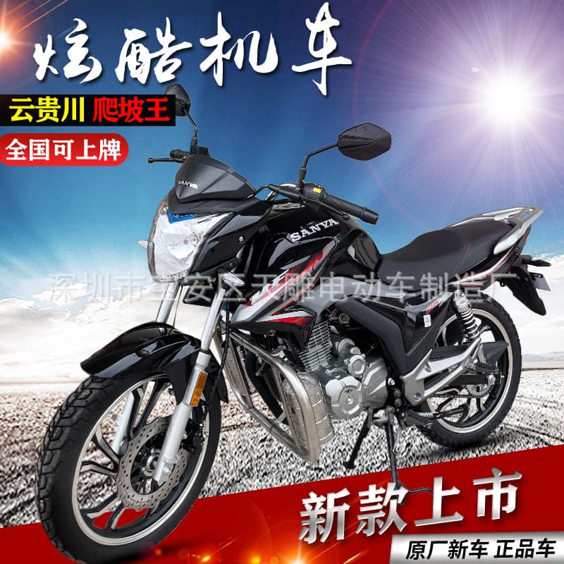 Sanya Ruishi King 150CC Euro 4 EFI Cross-Country Fuel-Powered Mighty King Fuel-Efficient Motorcycle, License-able
