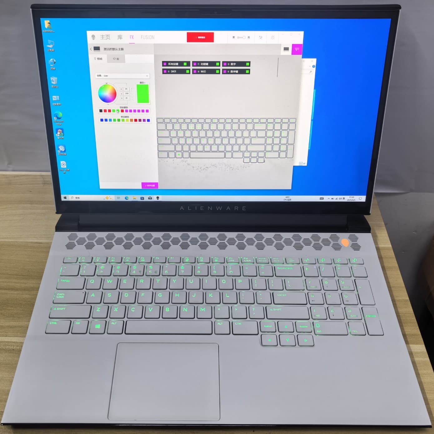 Alien M17 R3 laptop I7-10750H 6G independent display 16G gaming notebook 17.3 inches 1TBSSD