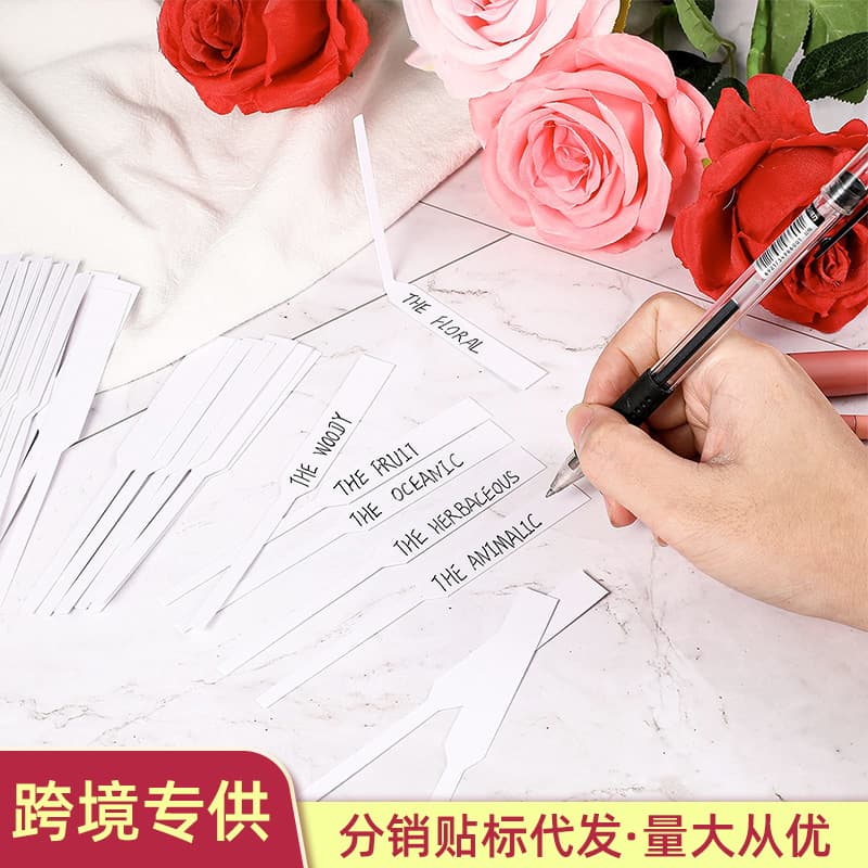 Custom Logo Fragrance/Scent Testing Strips, Perfume Evaluation Papers