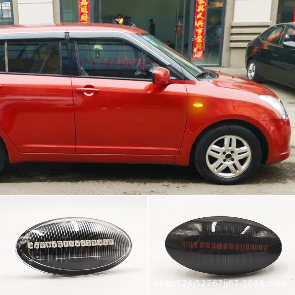 LED Sequential Side Turn Signal Light for Suzuki SX4 Swift Alto Jimny Wagon R Langdi Lingyang Fender