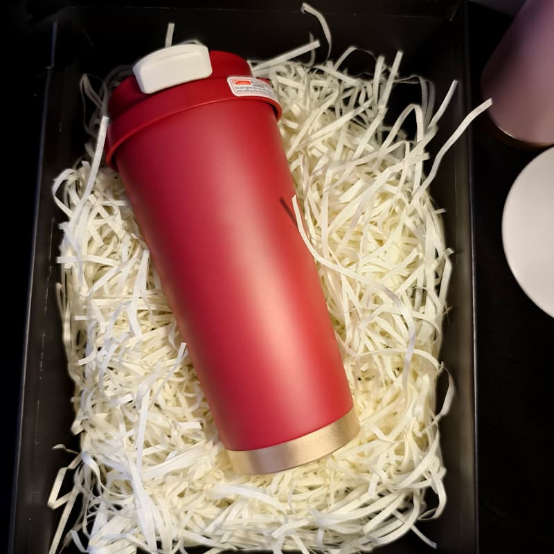 Stylish Starbucks-Style 316 Stainless Steel Insulated Cup Portable Dual-Drink Coffee Cup LOGO Travel Mug