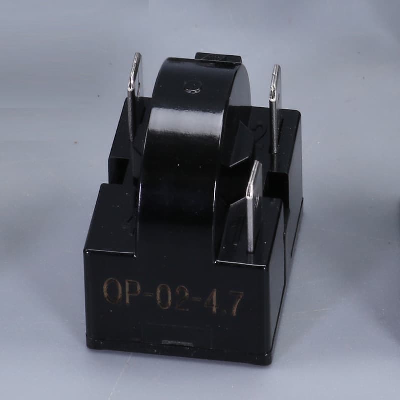 Refrigerator PTC Starter QP-02-4.7 Ohm Triangle Three-Pin Starter Large Tab 3Pin PTC