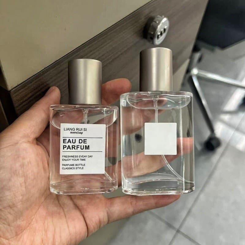 F087E-High-end 30ML perfume refill bottle 50ML portable travel glass replacement empty bottle large capacity spray