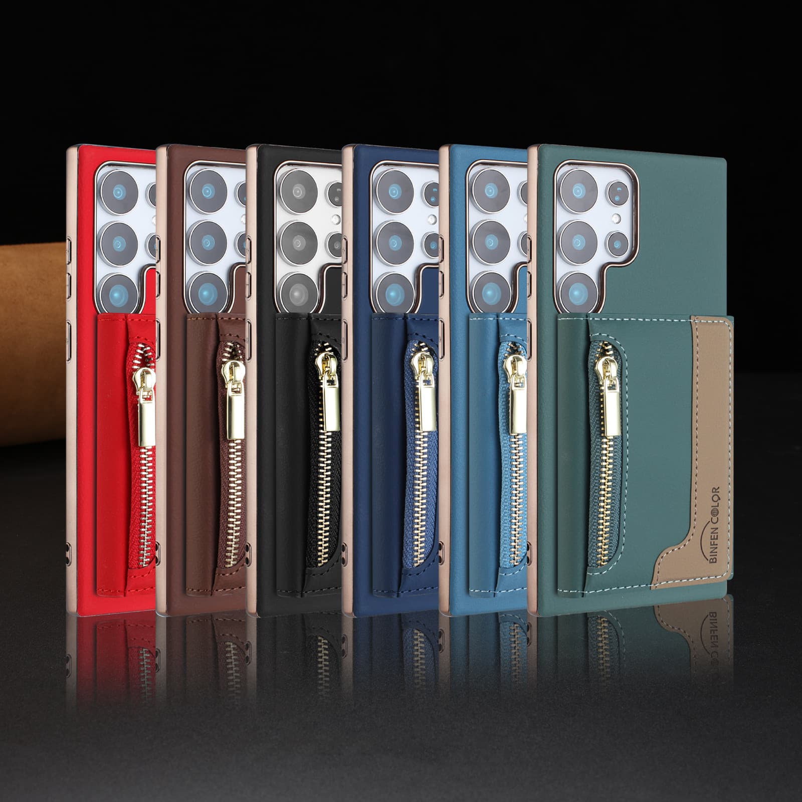 Compatible with Samsung S25 Ultra A36 A56 Phone Magnetic Magsafe Card Holder Case Shockproof Protective Cover