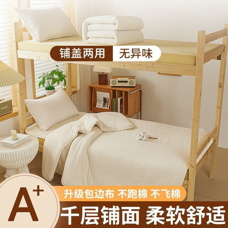 New Xinjiang Cotton Mattress Pad, Thickened Quilted Soft Mattress Topper