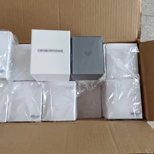Premium Elegant Watch Box A White Watch Packaging Box Watch Storage Box Full Set with Bag