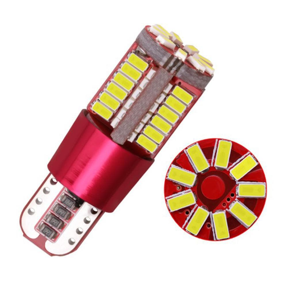 Popular Canbus-width light super bright license plate light decoding car LED W5W t10 4014 57smd