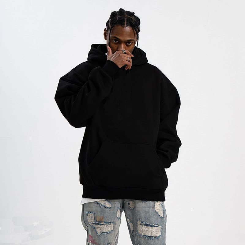 2025 New Solid Color Couple Pullover Warm Sweatshirt Comfortable Casual Sports Sweatshirt In Stock Factory Wholesale