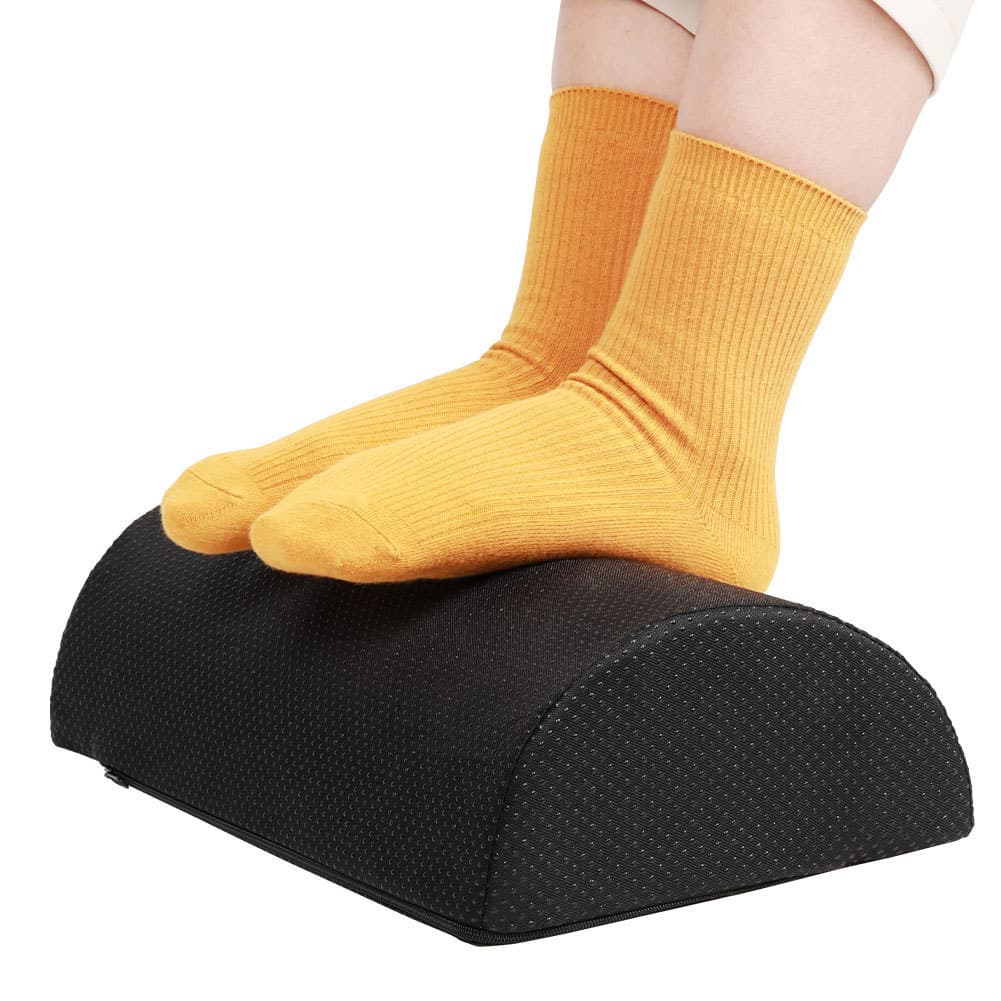 Office Foot Rest Semi-Cylindrical Foot Pillow Amazon Hot Selling High Resilience Leg Cushion Footrest Amazon Style