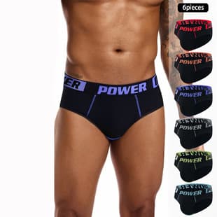 TEMU European and American Size Men's Briefs for Cross-Border E-Commerce, Comfortable Breathable High Elasticity Casual Shorts