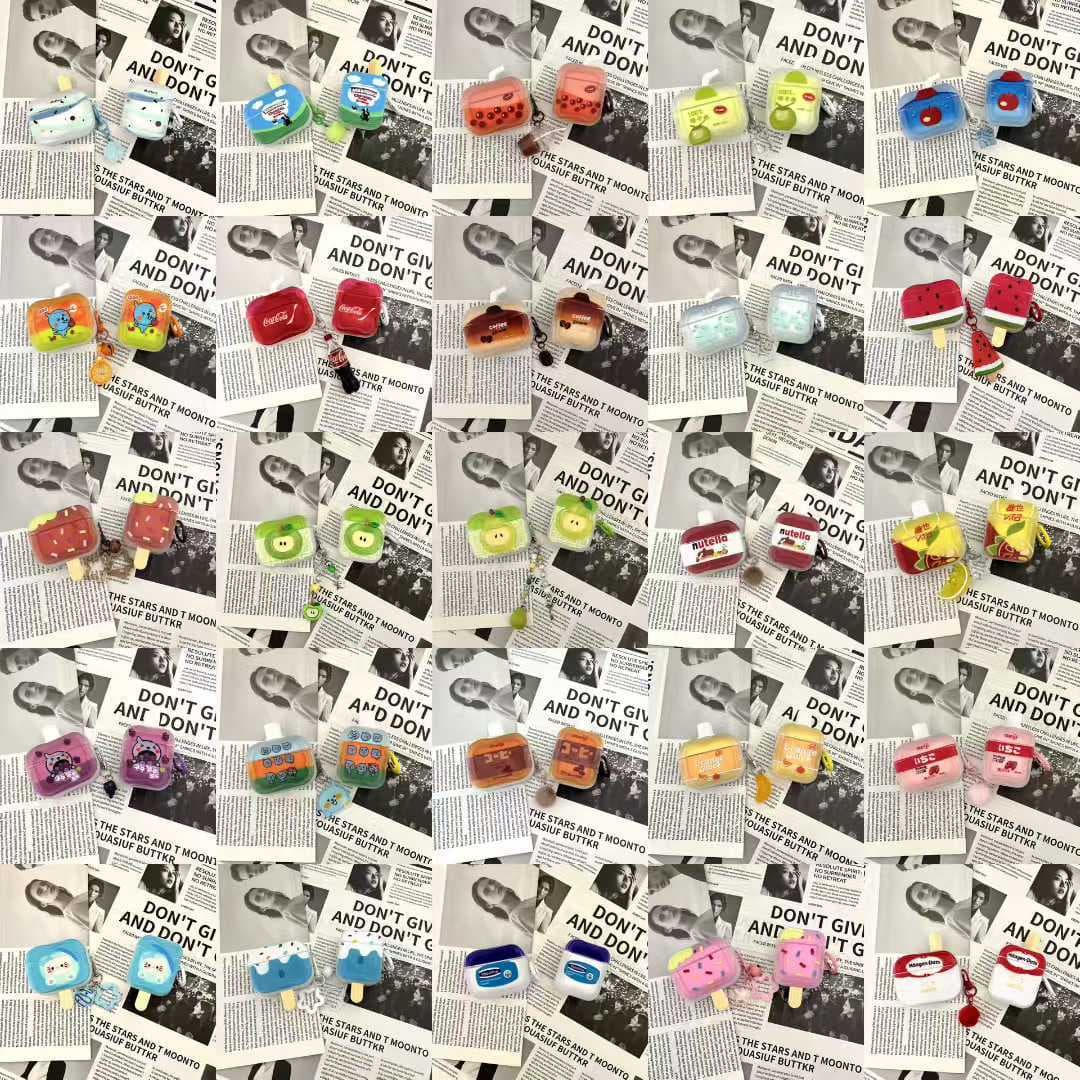 Creative Foreign Trade Bottle Case Compatible with AirPods Pro 3 Apple Wireless Bluetooth AirPods 2/3/Pro Earphone Cover