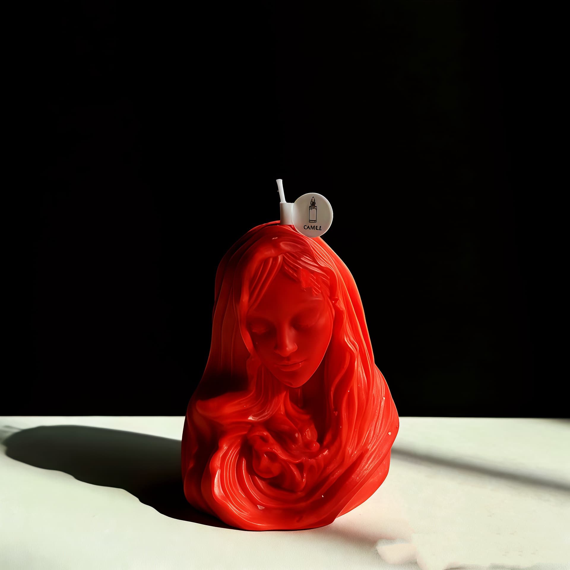 Cross-border European-style 3D Figure Scented Candle, Saint Statue Candle, Soy Wax Decoration, Souvenir Gift Candle