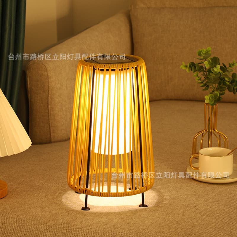 Solar Iron Art Garden Light Outdoor Waterproof Rattan Light Villa Garden Atmosphere Decorative Light Solar Lawn Light
