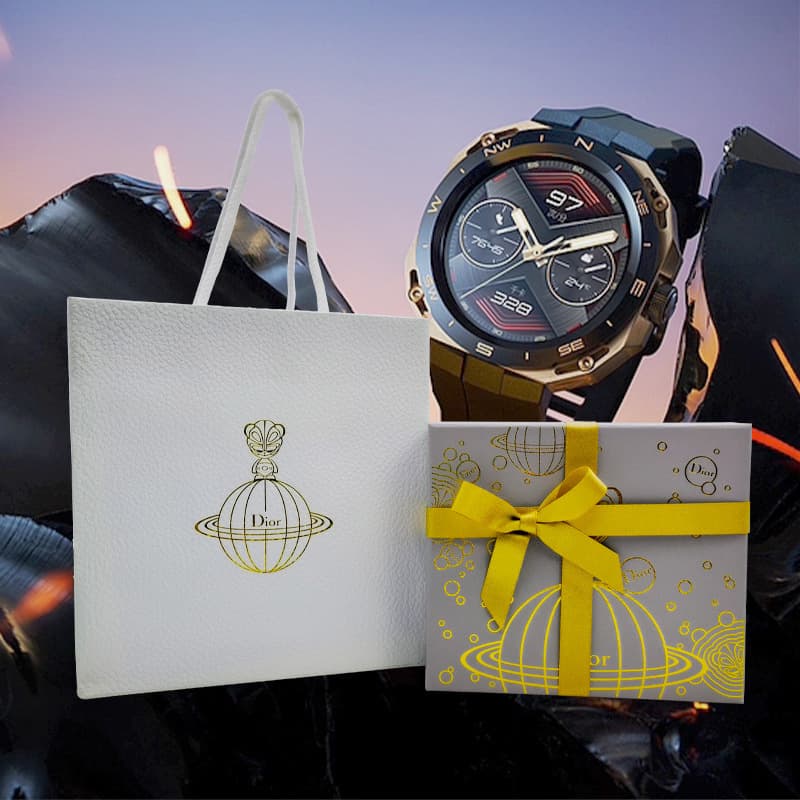 Factory direct sales set jewelry watch box high-end watch box ladies gift watch set gift box