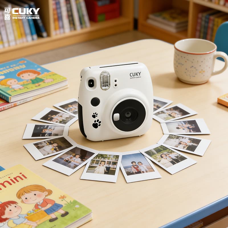 CUKY is a happy birthday gift for domestically produced instant imaging camera Panda Polaroid mini.