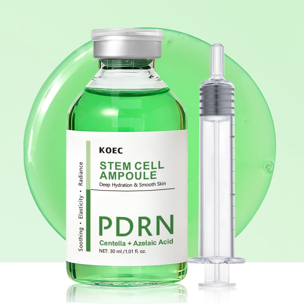KOEC Centella Asiatica PDRN Ampoule Moisturizing Serum Azelaic Acid Face Soothing Essence Amazon Best Seller Wholesale