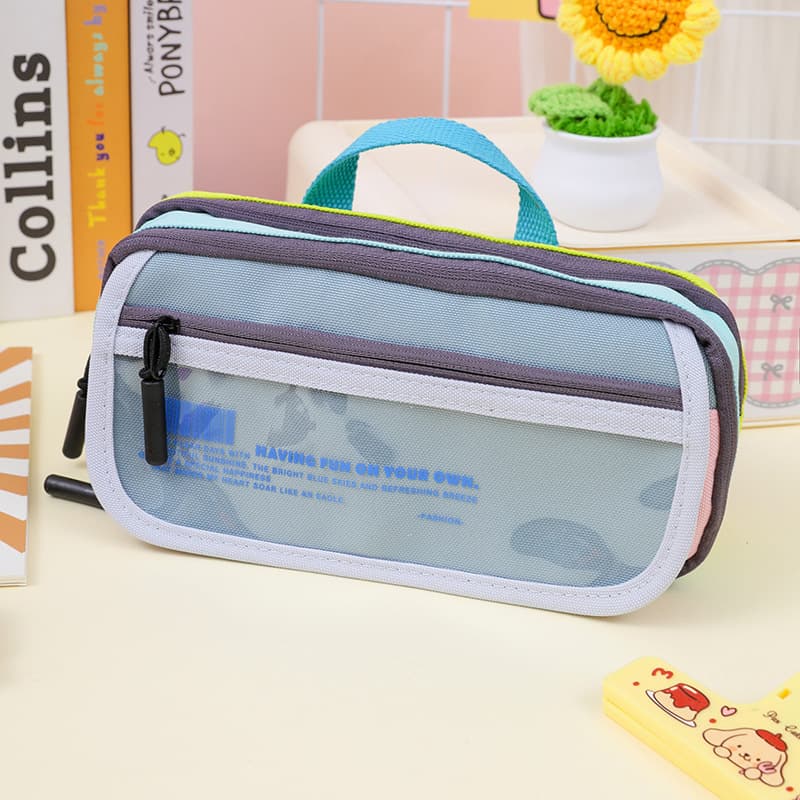 Nine-Layer Flip Pencil Case, Unique High-End Design Multifunctional Pencil Box, 2026 Student Large Capacity Stationery Case