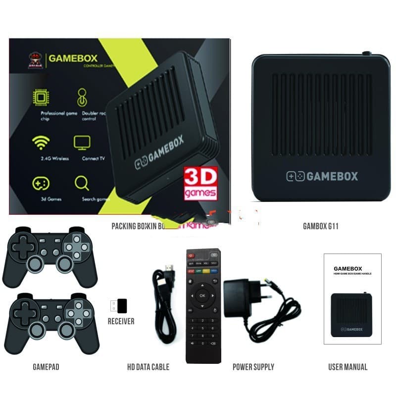 Cross-border dual system G11 game console open source arcade 3D set-top box box PSP Tekken God of War 60,000 games