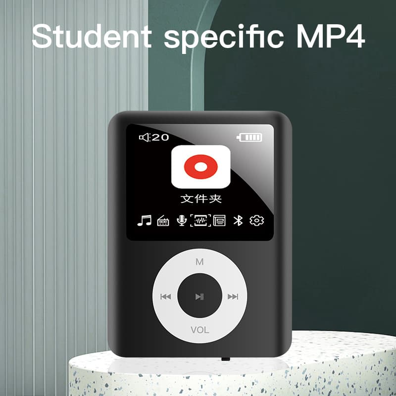 Cross-border E-commerce Wholesale Student MP3 Bluetooth MP4 E-book External Speaker Novel MP5 Player Factory Bluetooth Version