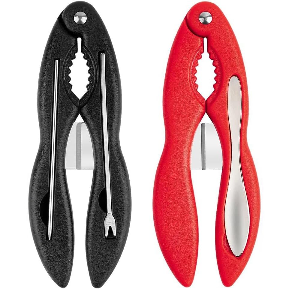 New crab eating tools stainless steel crab claws with cutter crab eating artifact hairy crab crab claws crab fork crab needle crab spoon