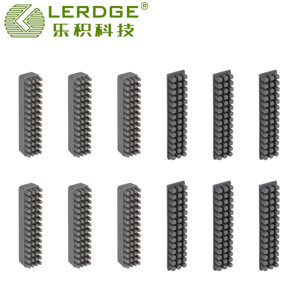 Tuozizhu A1 mini/A1 Nozzle Wiper Brush Kit, High Temperature Resistant Gray Silicone Cleaning Brush