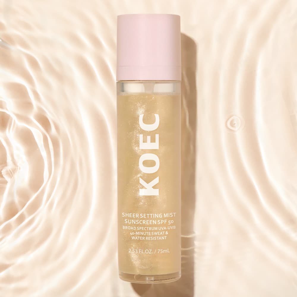 KOEC Body & Face Hydrating Mist 75ml Sunglaze Sheer Setting Mist Cross-Border Bestseller