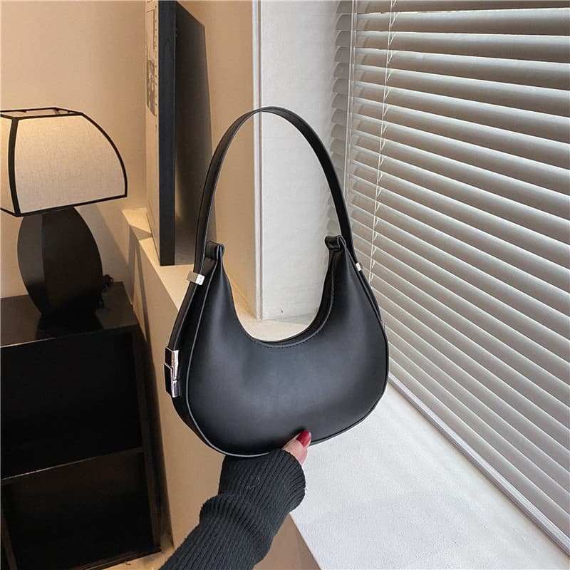 Cross-border French Niche Bags for Women, 2026 New Versatile High-End Fashion Single-Shoulder Underarm Bag, Handheld Baguette Bag