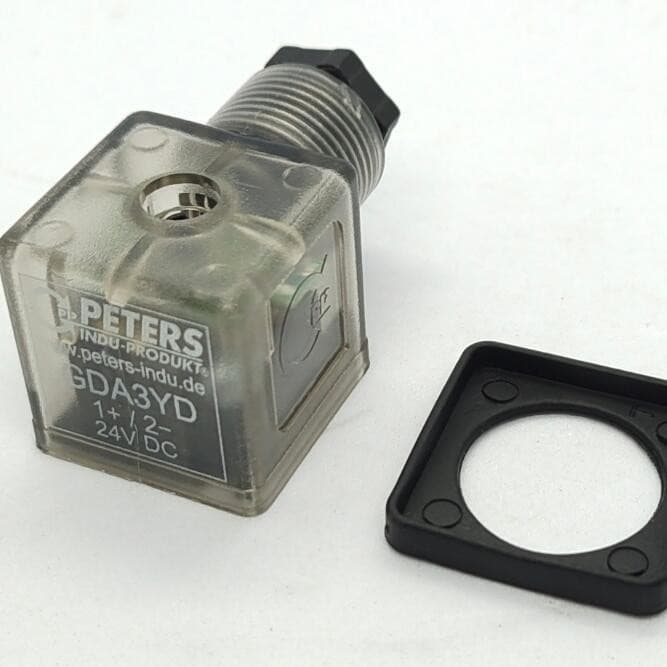 Hirschmann Connector GDA3YD90T21 with Circuit + LED Light