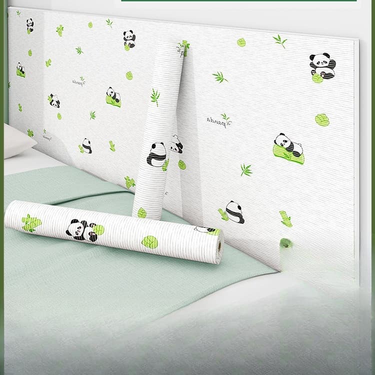 Thickened Anti-collision Bedside Wall Guard Tatami Soft Wall Padding Children's Bed Headboard Wall Insulation Soft Pad Wall Sticker