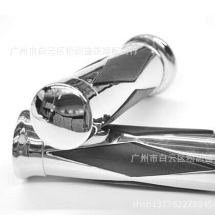 Motorcycle Handlebar Grip Harley Davidson Style Aluminum Grip with Throttle Assist HG002 Flat Top