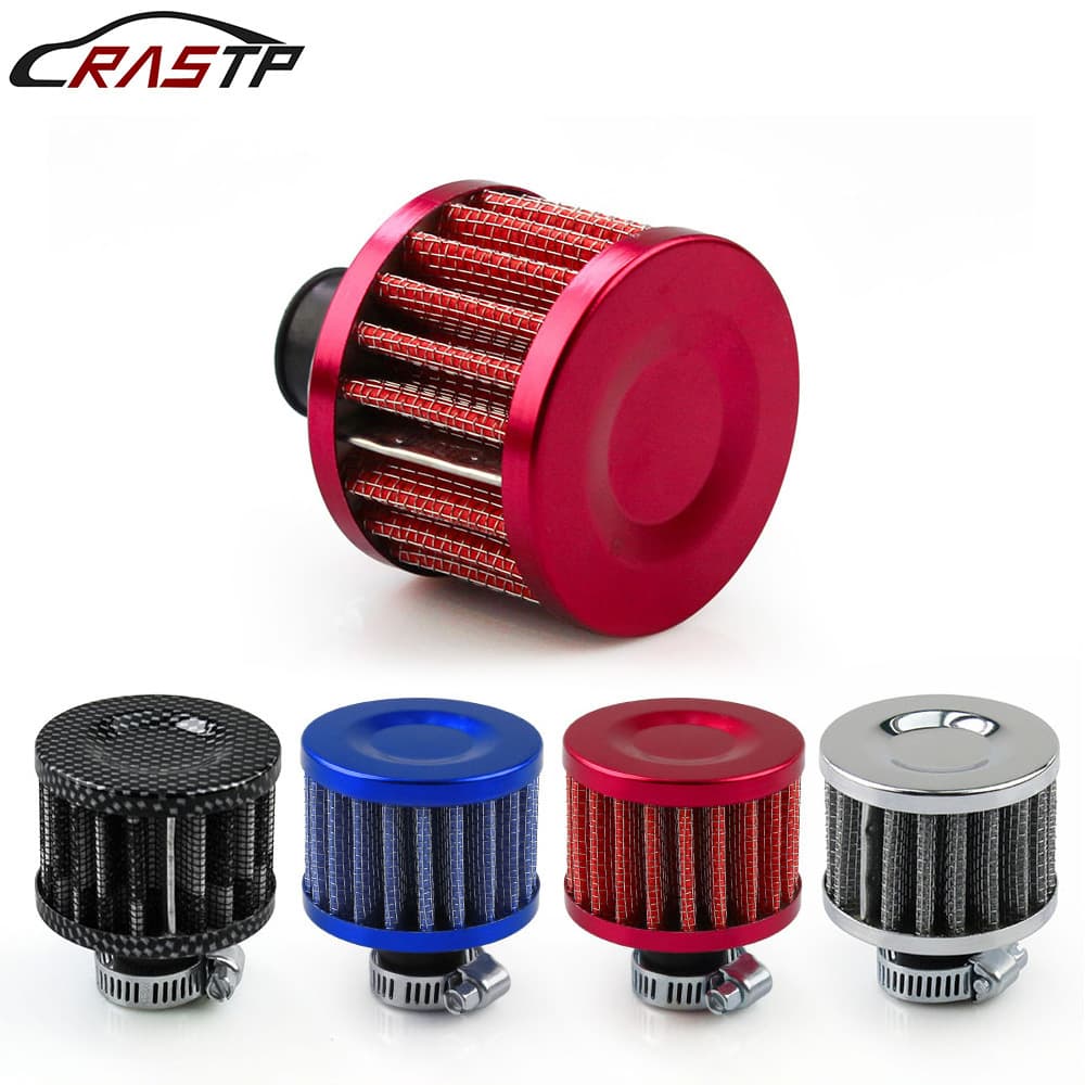 Car modification air filter with mushroom head, 12mm air filter.