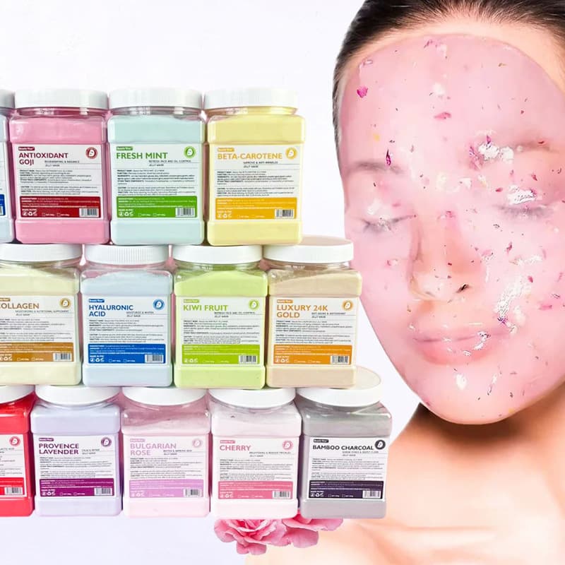 Cross-border Special Crystal Jelly Mask Powder Rose Vampire Anti-aging Soft Mask Powder Hydrating Moisturizing OEM Custom Processing