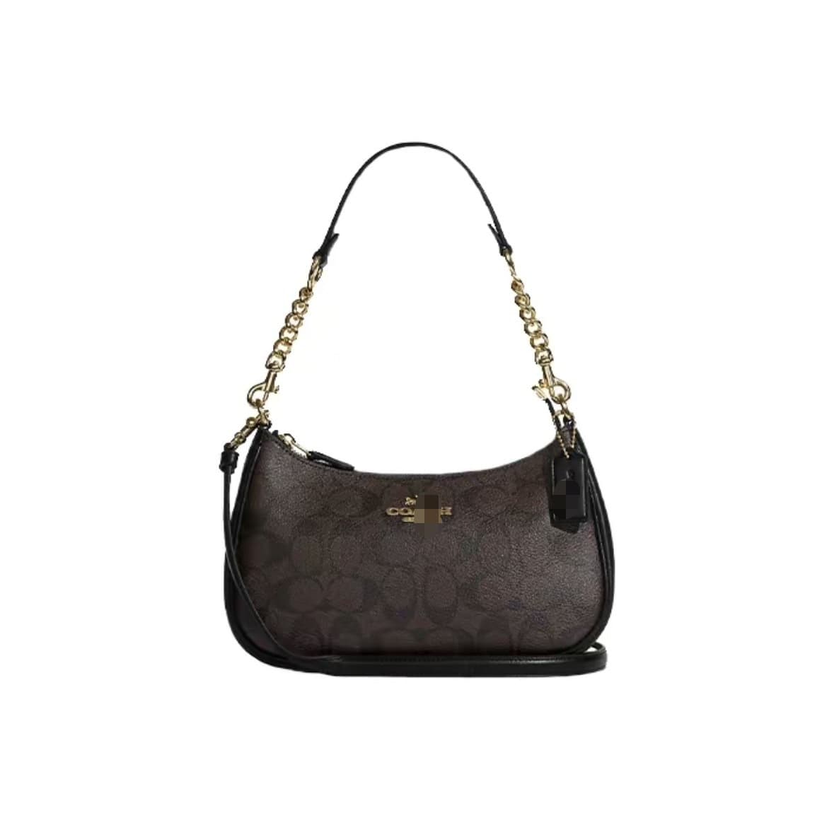 【High Version】Koujia teri25 Underarm Bag Genuine Leather Handbag Mahjong Bag Shoulder Crossbody Bag Women's Bag New Style