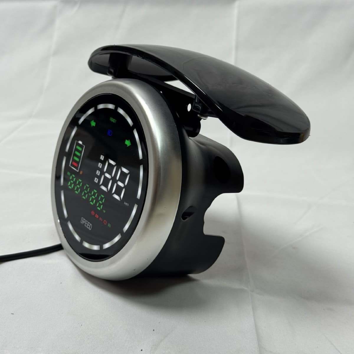 Little Turtle King Electric Scooter Meter Simple Version Guanghuan Turtle LED Digital LCD Meter Round 48V 60V 72V Universal
